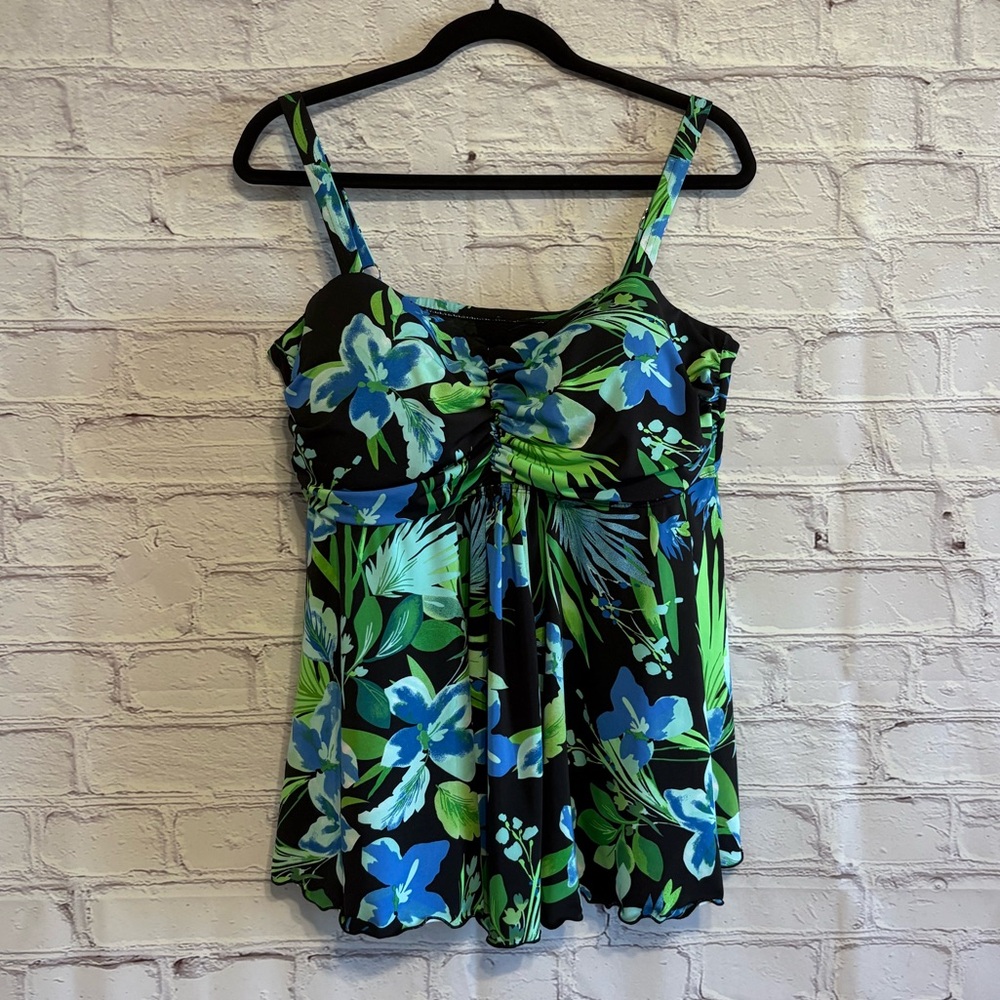 Catherine’s Floral Tankini Top